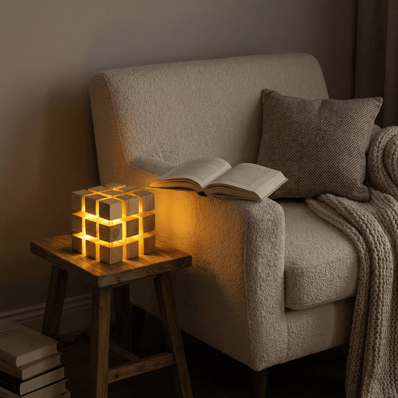 Natural Wood Ambient Light