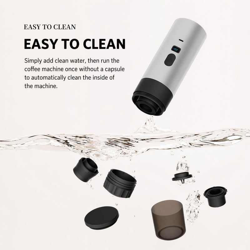 Easy to Clean Portable Coffee Maker