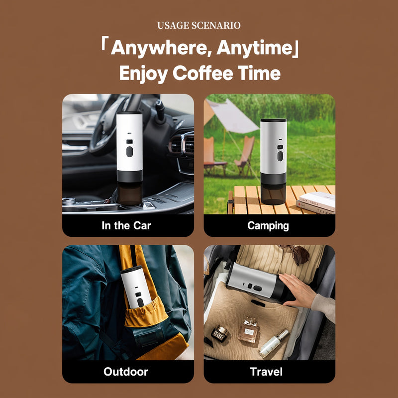 Travel Coffee Maker for Multiple Scenarios