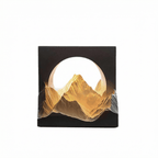 Glacier Shaped Essential Oil Diffuser with Warm Light