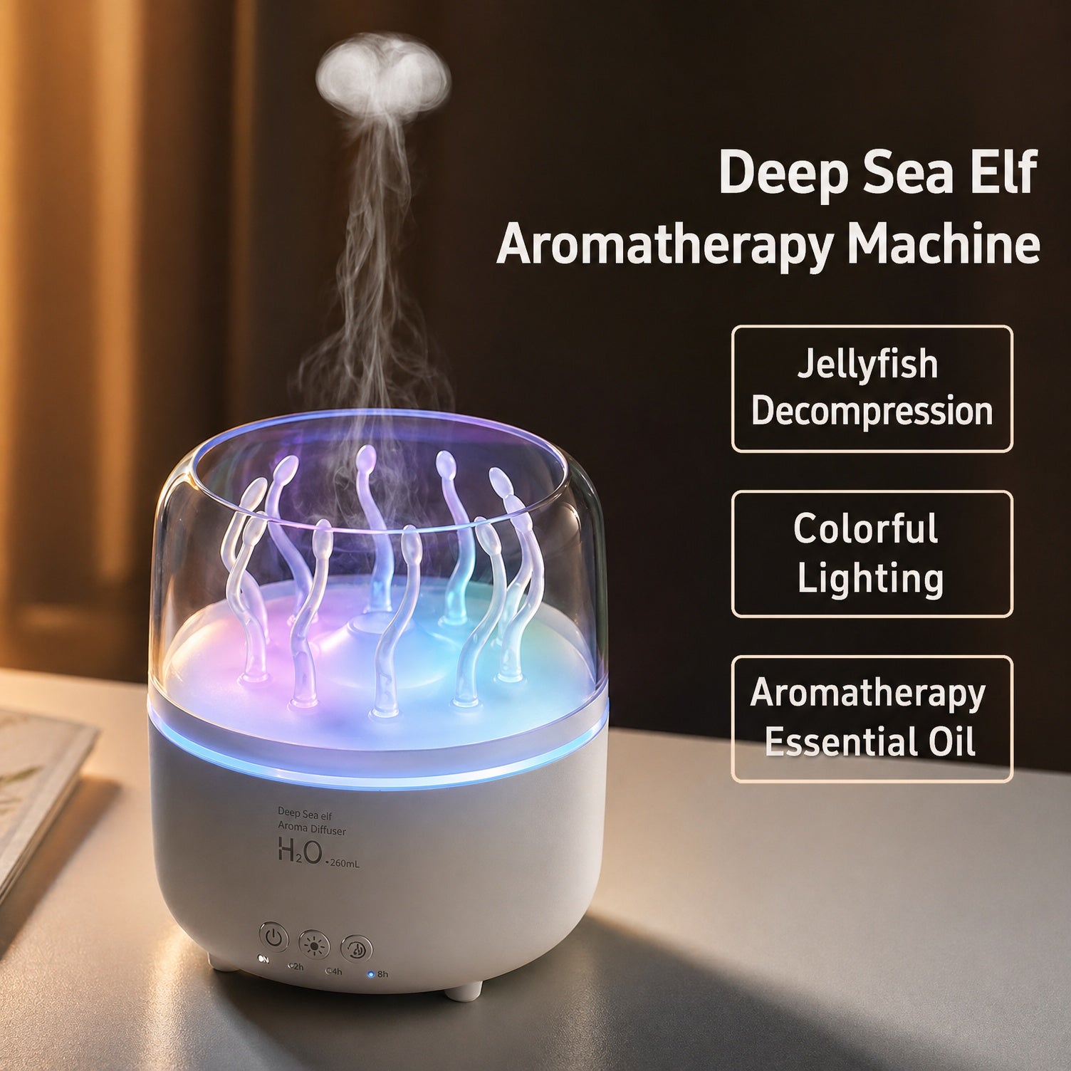 Jellyfish Mist Ring Diffuser