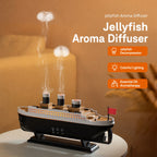 Retro Ship Steam Diffuser - Smart Ultrasonic Jellyfish Mist
