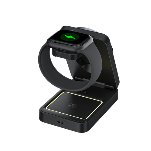 3-in-1 Foldable Magnetic Wireless Charger