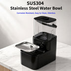 Fresh & Waste Water Separated Cat Fountain
